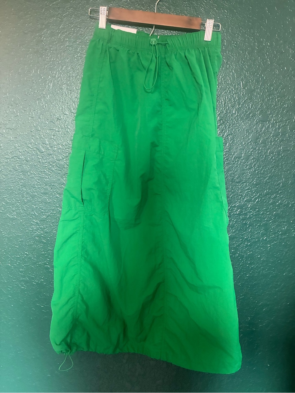 Love Tree Green Maxi Skirt size:S